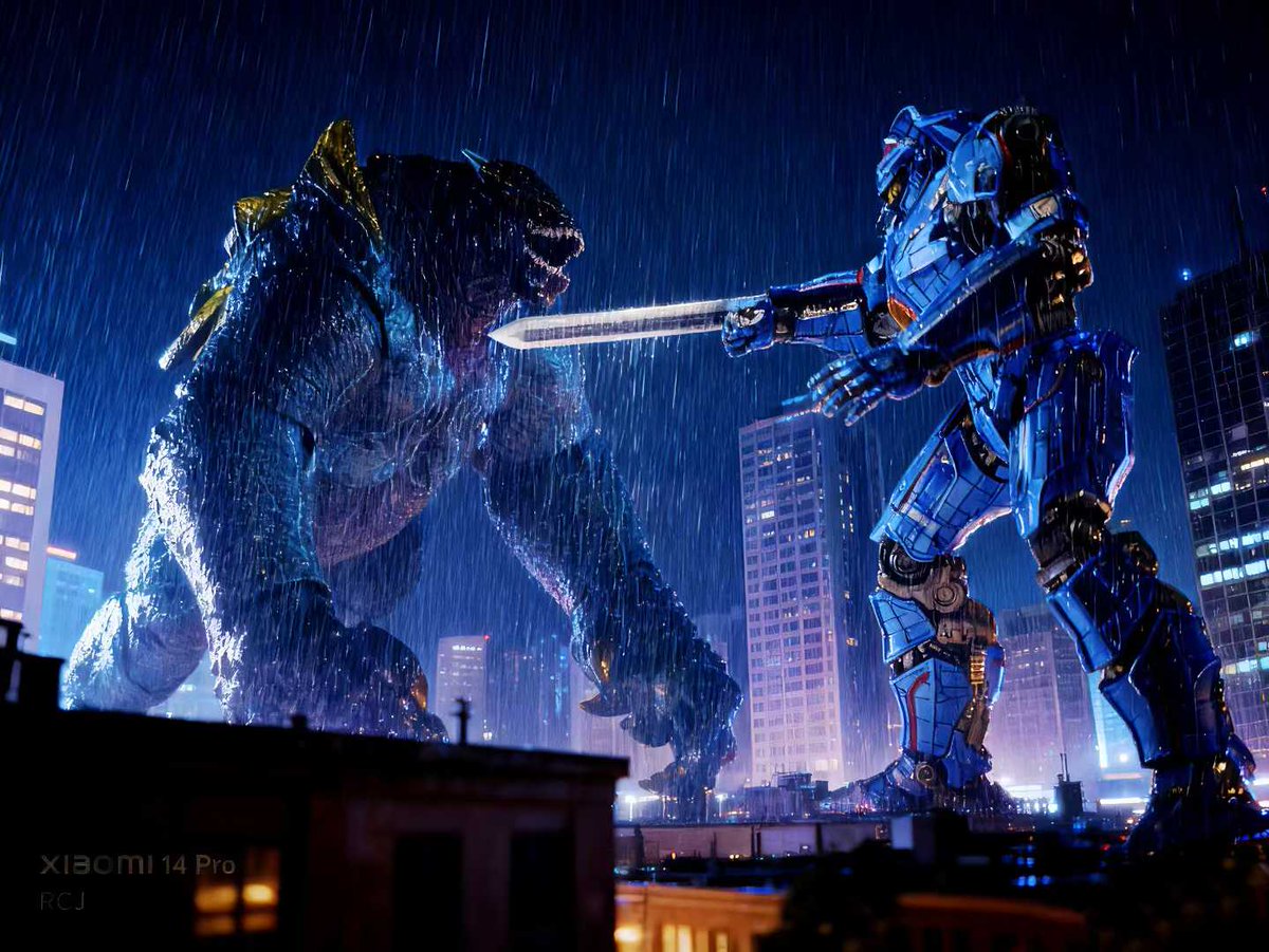 karaleung666's tweet image. 危险流浪者 vs 棱背龟
#灵机魂 
#PacificRim