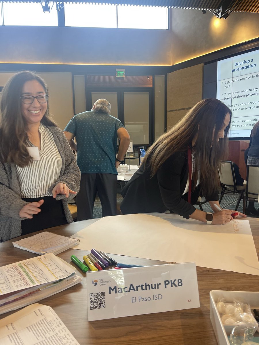 HDuranPK8's tweet photo. We are ready to continue to drive positive change for students with our next PDSA’s. @HoldsworthCentr @MsVelarde_EPISD @ELPASO_ISD https://t.co/aABcjRmVdO