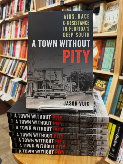 JasonVuic's tweet photo. I've been off X for a bit, but wanted to say I have a new book out with @floridapress called "A Town without Pity: AIDS, Race, and Resistance in Florida's Deep South." In it, I examine two 1980s events that thrust tiny Arcadia, Florida, into the national spotlight. 1/4 https://t.co/CDsOS9GYZU