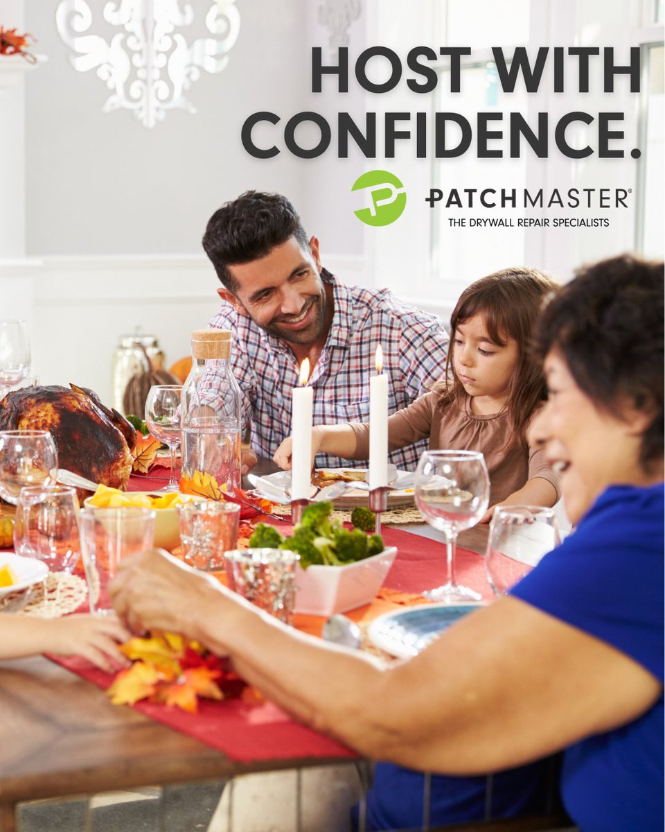 Don’t let wall damage hijack your hosting plans. We smooth it out and make your home ready for company.