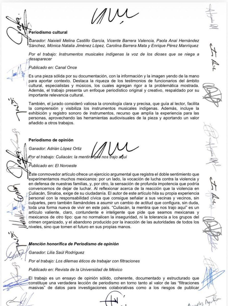 DPE_UNAM's tweet image. Felicitamos a una de nuestras docentes, Lilia Saúl Rodríguez por su mención honorífica en la categoría periodismo de opinión, otorgada por el @CCPNPMexico. 

¡Felicitaciones, @liliasaul! 🙌👏
