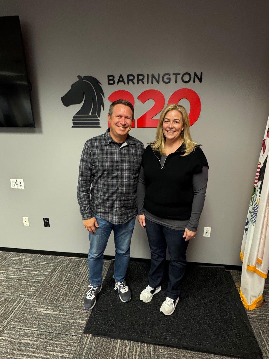 Barrington220EF's tweet photo. Eric Lunt and Lori Madison are Projects Co-Chairs for the B220EF.  We support the district through major curriculum projects and staff grants. Last week, trustees approved 39 grants (49 were submitted) totaling $80,452! Recipients will be notified in the coming weeks. https://t.co/Xi4d0diWd7