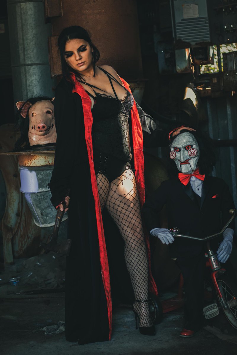 ReddDollCosplay's tweet image. Pinup Amanda Young from Saw. @Saw #Saw #Jigsaw