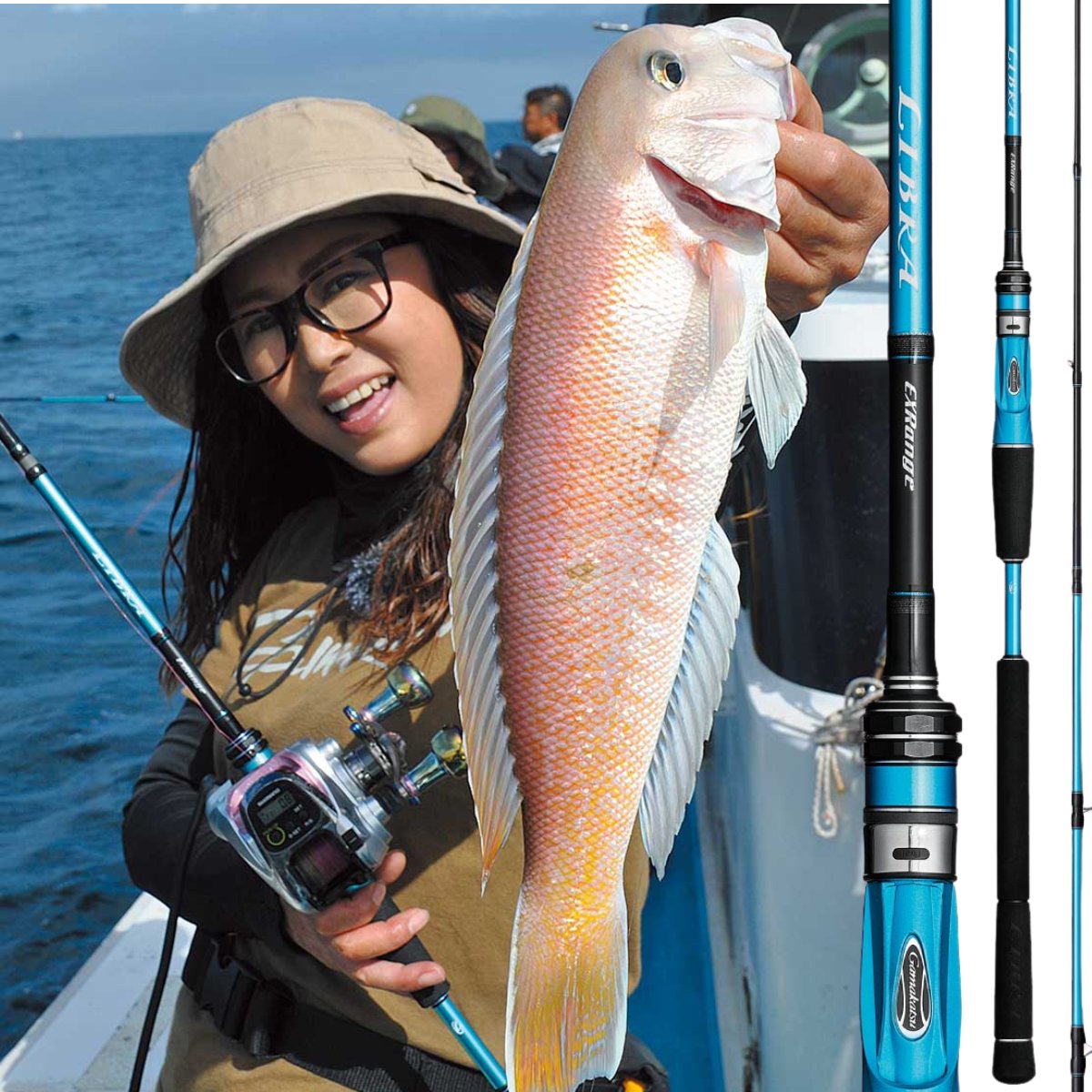 どんな釣りにも最適な一本を選び、攻略する。 LIBRA EXRangeはライト