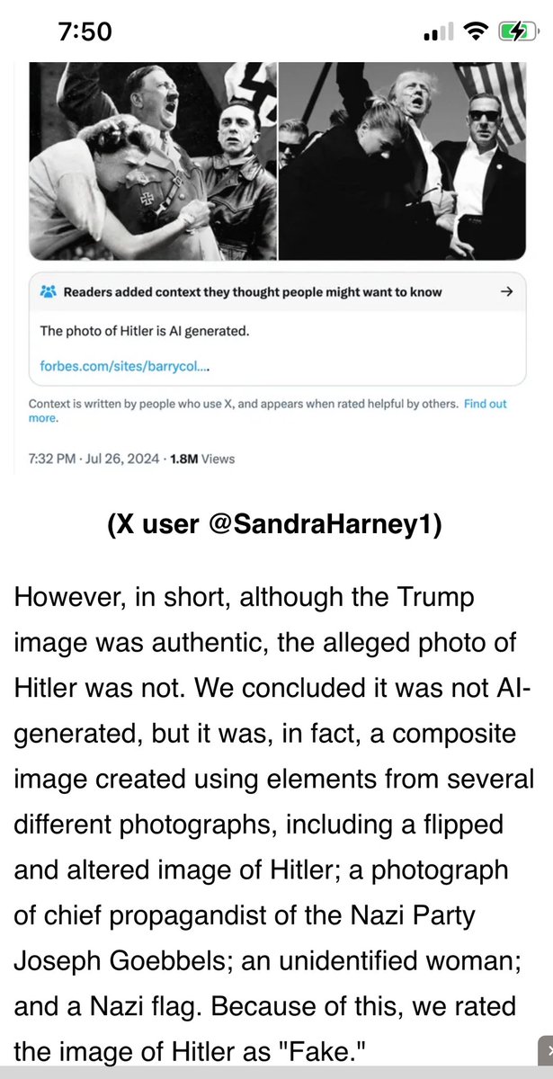 acornsofgold's tweet photo. @jeter0214 @DrPrescott1775 @SenSchumer I rarely cite Snopes because they definitely have a bias, but even they admit the Hitler “photo” is a composite of many images, basically photoshopped together. https://t.co/cxh4UYtBFw