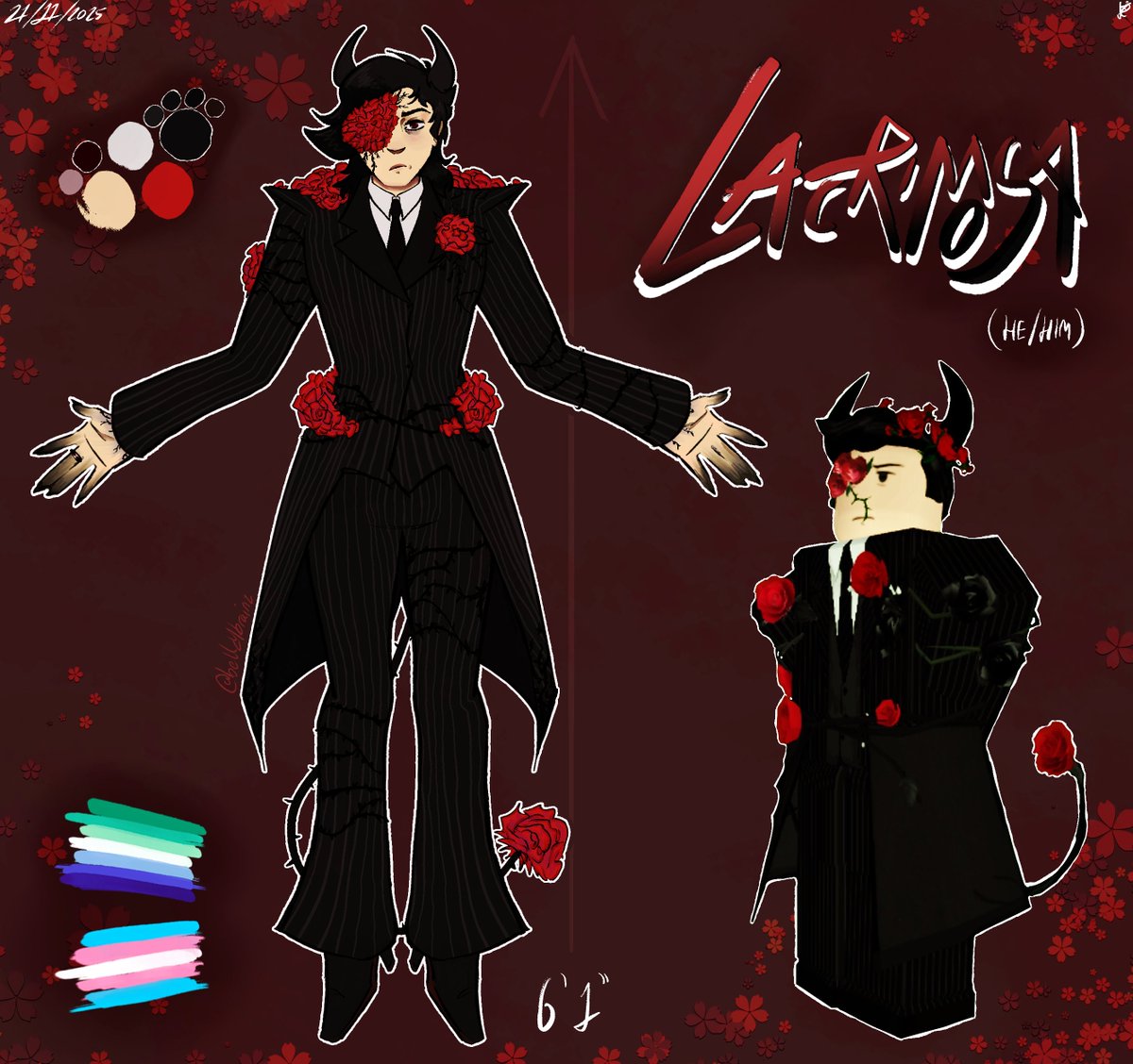 bellz4brainz's tweet image. new oc ref sheet!
#robloxart