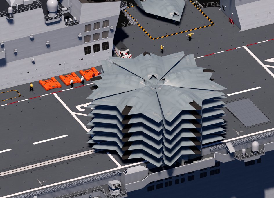 转轮式叠放装填GJ21，哪个天才想出来的！