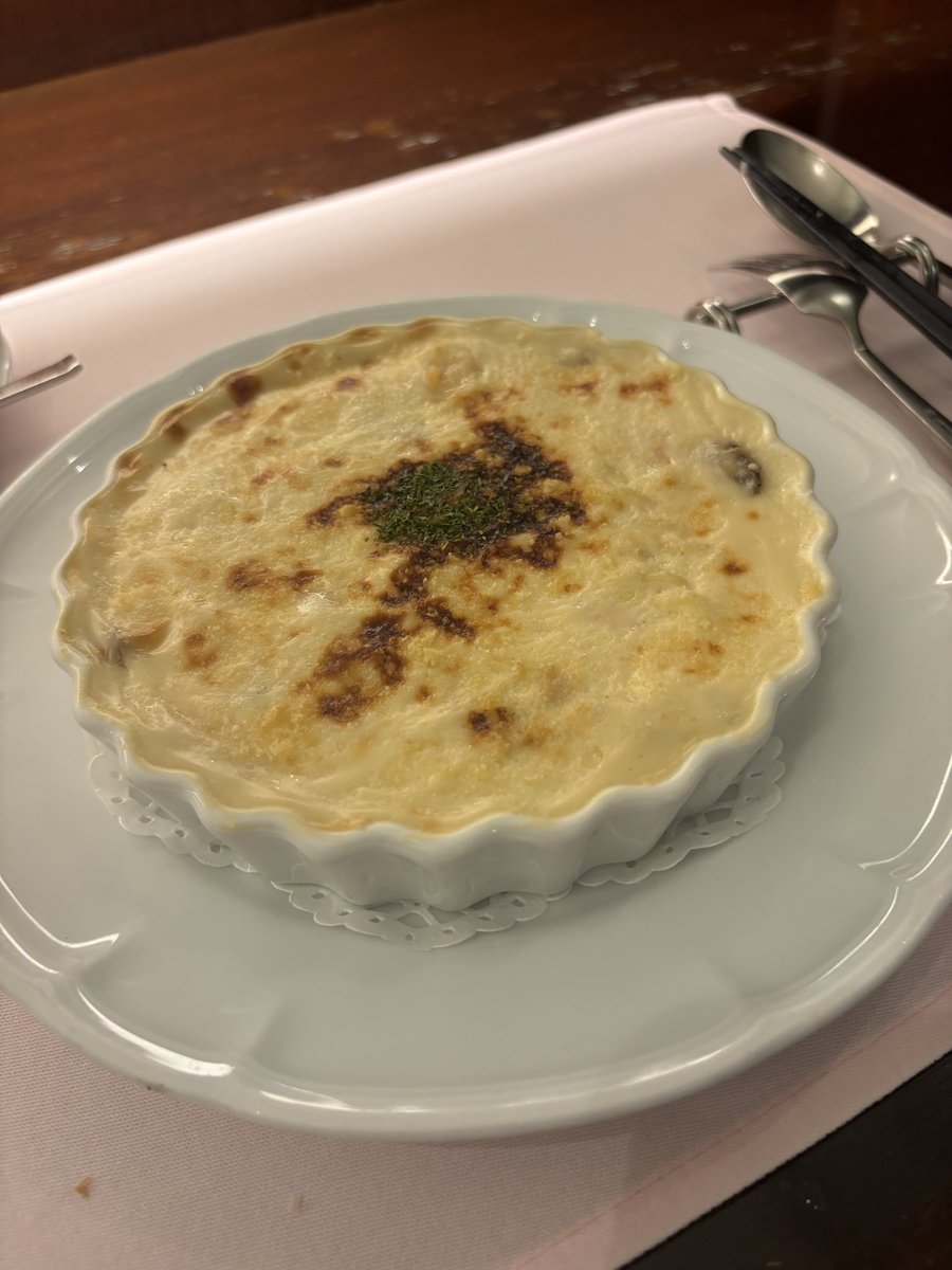 maruo9397's tweet photo. 洋食さくらい

エビグラタン
ミックスフライ

毎冬食べたいやつ

#洋食 https://t.co/ByOoZoXJf4