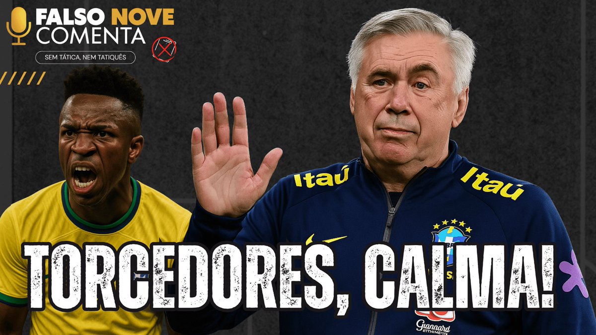 Já conhece meu canal de opinião sobre futebol em geral, futebol internacional e seleção?

TEM VÍDEO NOVO!

CALMA! O Brasil de Ancelotti é assim mesmo – e isso pode ganhar Copa
youtu.be/5IIqJwSSqyo