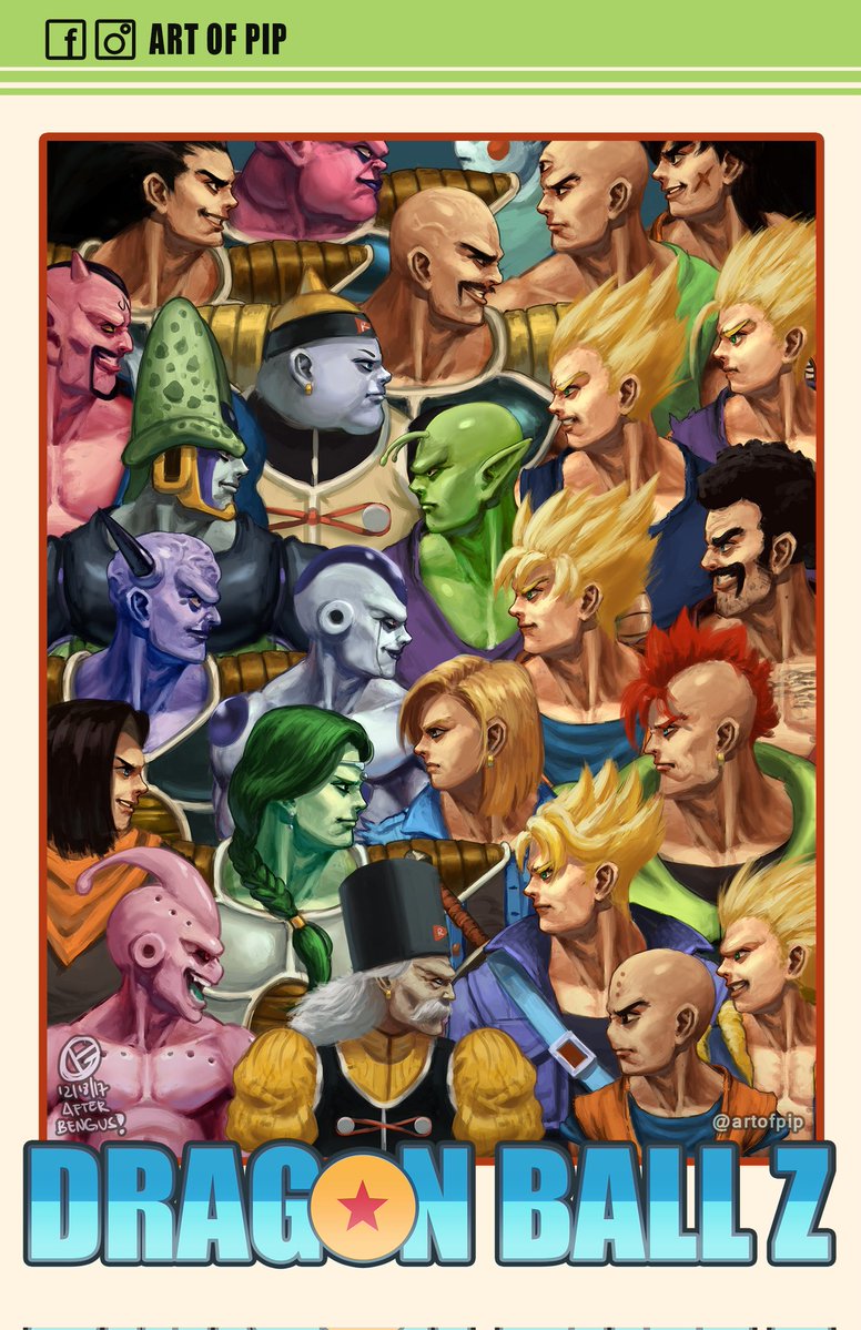 artofpip's tweet image. Another set. Digital painting this time

#DB1_ART