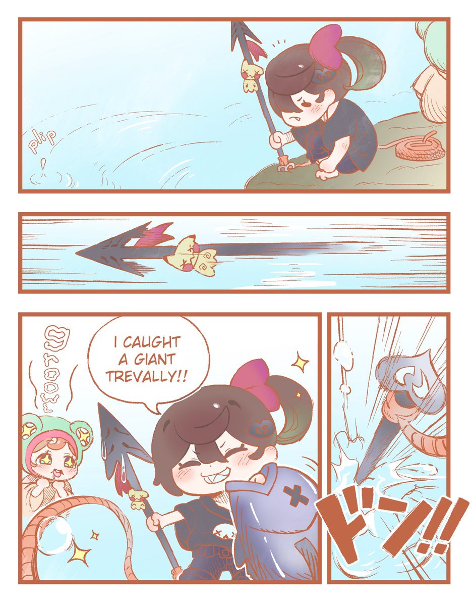 harpoon fishing!💜
#heartheartart