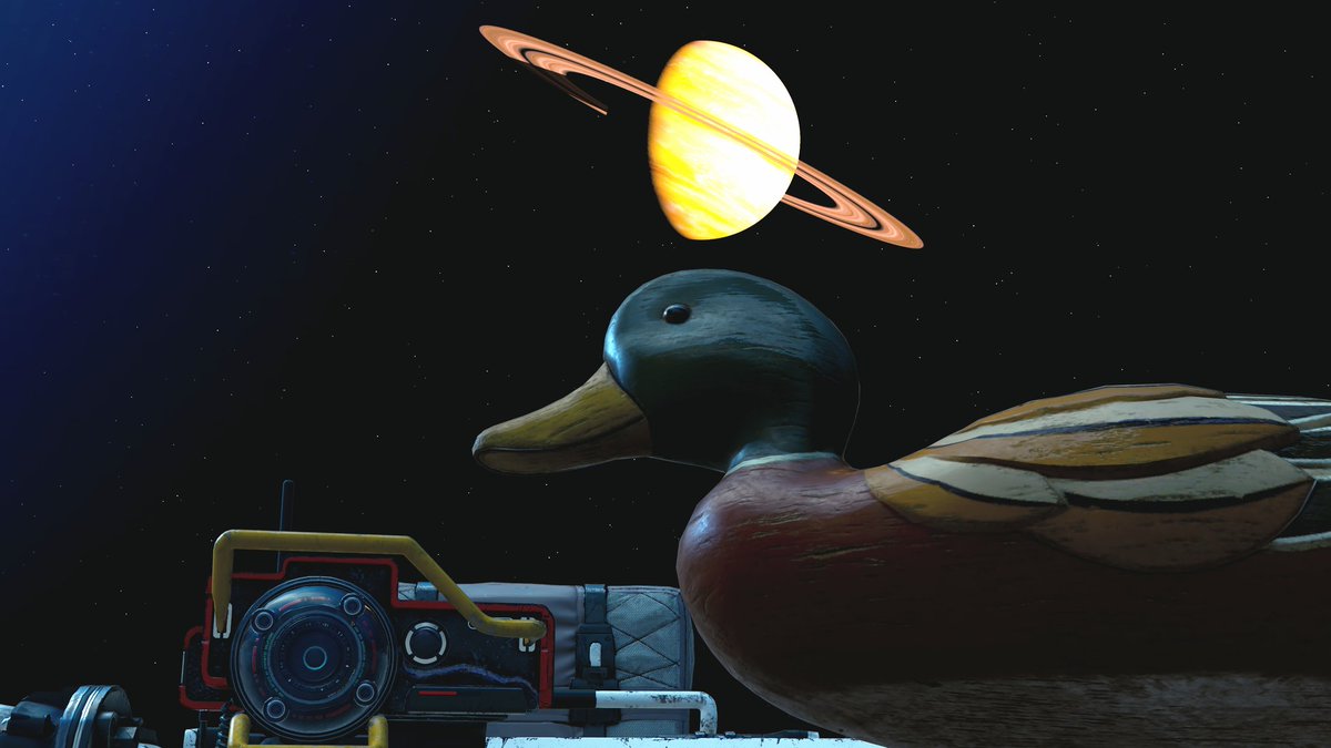 There's a new friend among the planets... I present to you all a cute little Duck.🦆🥰

[#Starfield] [#VirtualPhotography]
 [#ThePhotoMode] [#VGPUnite]
[#VGPNetwork] [#VPRetweet]  [#VPWorld] [#VPRT] [#ggvp]
[#Artisticofsociety]