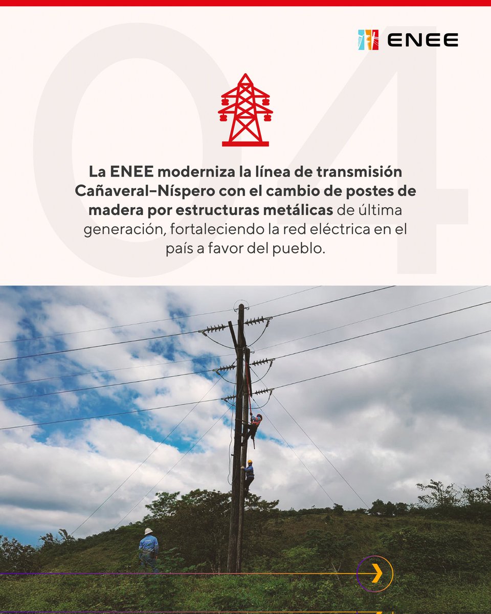 #ENEEenAcción | Entérate de las noticias más importantes de la semana en la ENEE en nuestro boletín #ENEEenAcción.

#energy #energia #Honduras #xiomarapresidenta