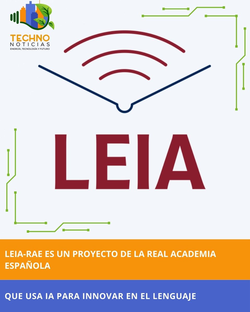 technoNoticias_'s tweet image. 📚🤖 LEIA-RAE  (@RAEinforma) es un proyecto de la Real Academia Española que usa IA para innovar en el lenguaje: propone nuevas palabras y adapta el diccionario al uso moderno.

🔗 Más detalles: technonoticias.com/2025/11/20/que…