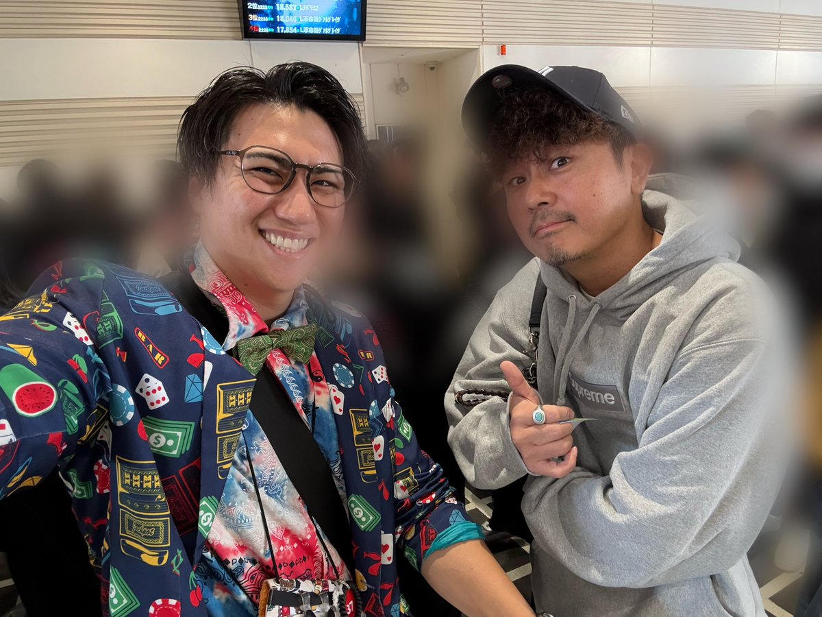 本日は編集長Xさん@derupachitweet と共に！！ 65/350番！ さ、どし