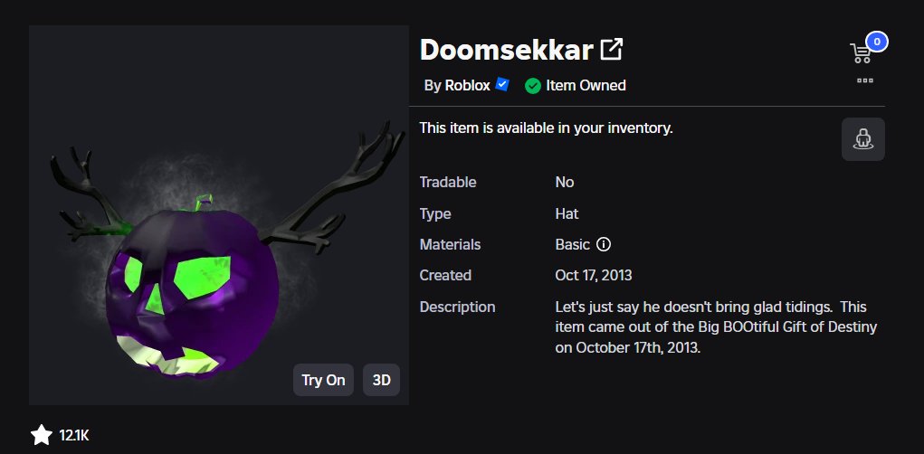 SirSonicMuffins's tweet photo. @Roblox You forgot to make this item limited. Please and thank you. https://t.co/3hwcHkimI8