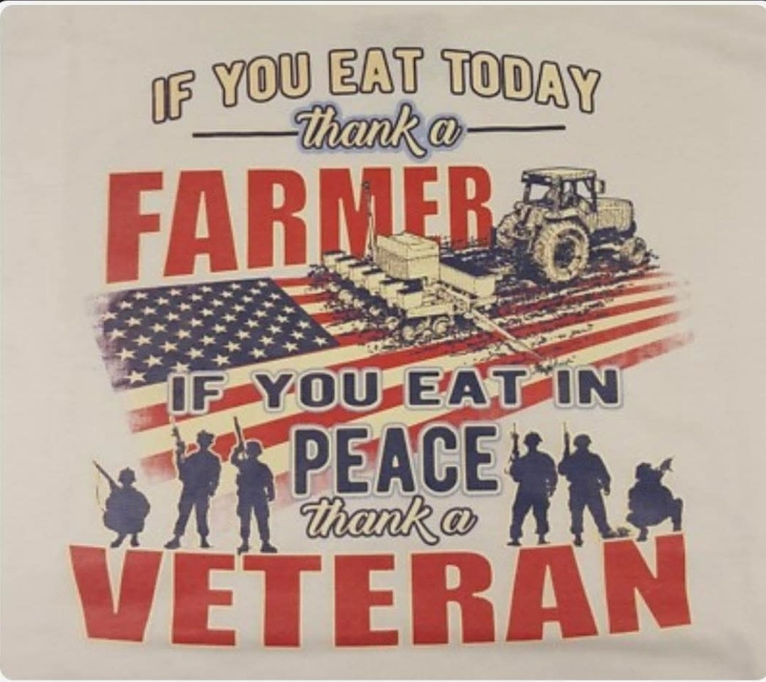 Cat5SMASHICANE's tweet image. I had a great dinner in the land of the free of the home of the brave. Thank you farmers, and thank you to all of our troops, past and present. God bless America  🇺🇲🗽