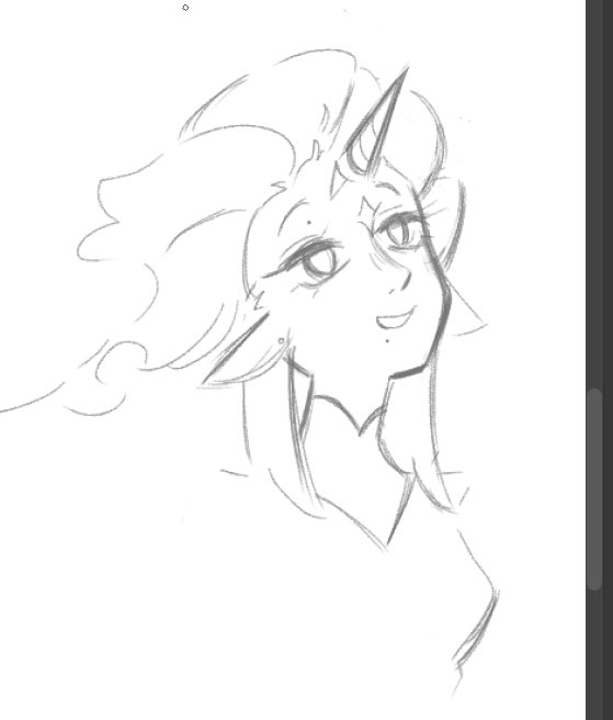 doodle of my sona : Marilag,,,