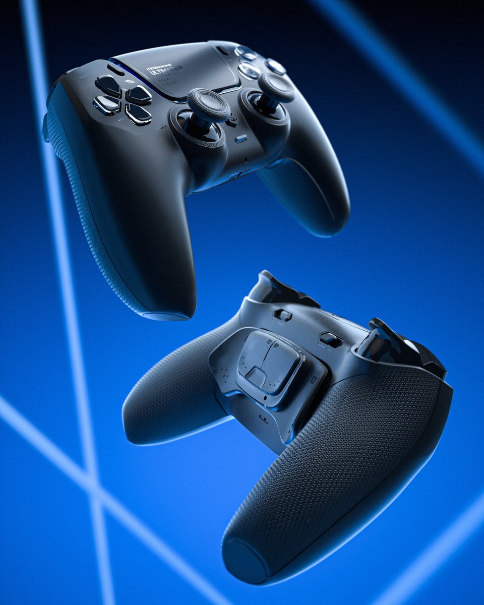 HexController's tweet image. ULTIMATE PRO

• HEX Hall Effect Joysticks / Standard Potentiometer Joysticks
• 4 Mappable Back Buttons
• 6 Onboard Profiles
• 8 Interchangeable Thumbsticks
• Premium No-Slip Grips
• Adaptive Triggers &amp;amp; Digital Triggers 
• Multi-Platform Compatibility
