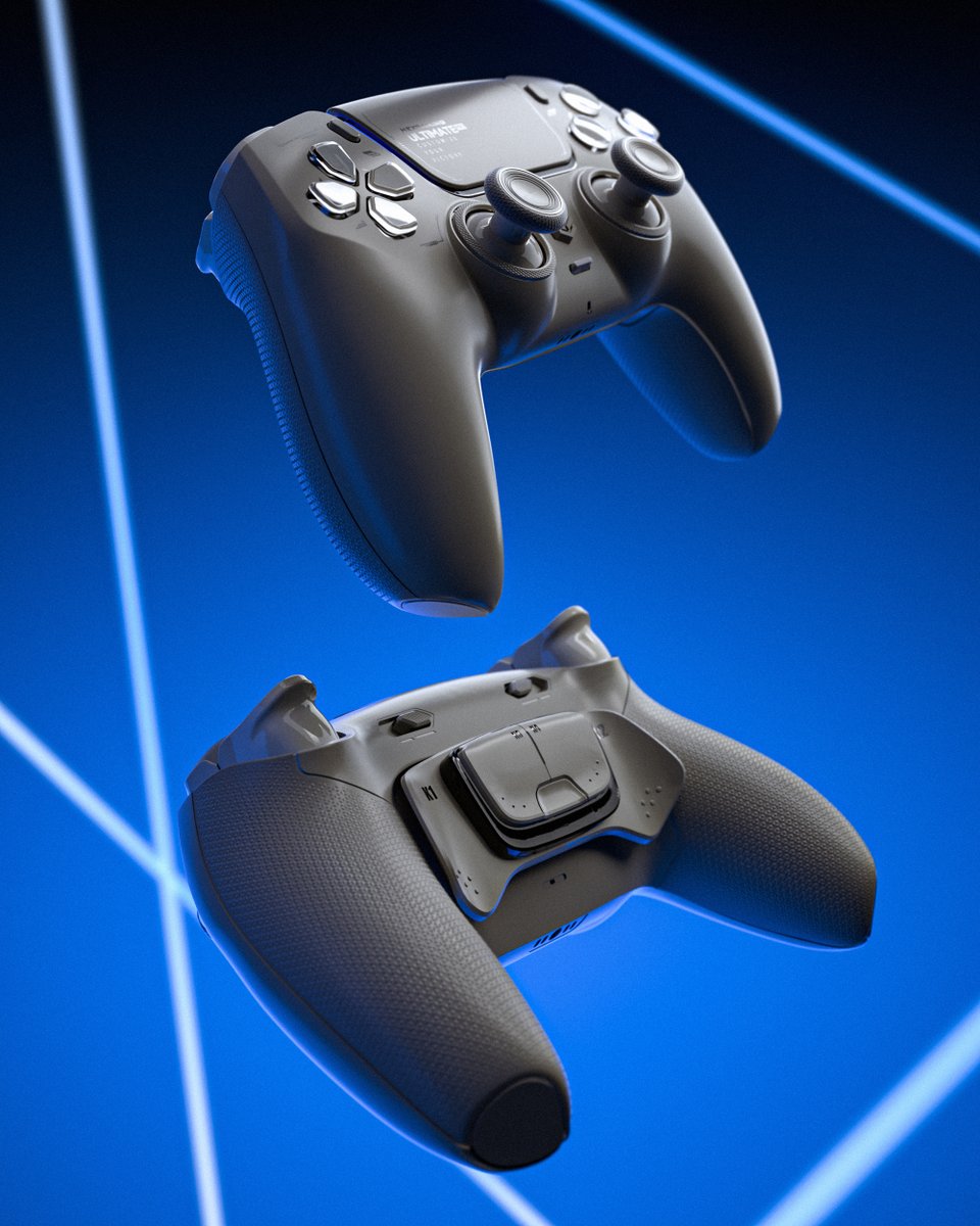 HexController's tweet image. ULTIMATE PRO

• HEX Hall Effect Joysticks / Standard Potentiometer Joysticks
• 4 Mappable Back Buttons
• 6 Onboard Profiles
• 8 Interchangeable Thumbsticks
• Premium No-Slip Grips
• Adaptive Triggers &amp;amp; Digital Triggers 
• Multi-Platform Compatibility