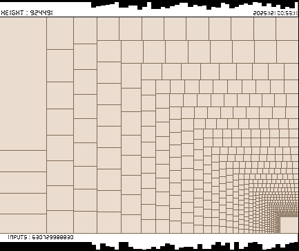 r_topisto's tweet image. #computerart #creativecoding #generativeart :
#bitcoin #blockchain 
LAST Block, Height : 924491
[ See more on topisto.net ]