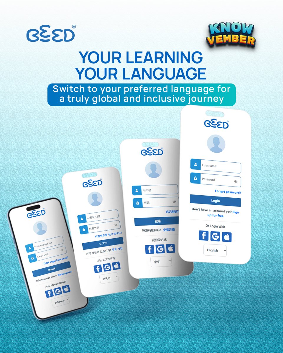 BeBeedtheworld's tweet image. Now you can make BeED truly yours. Switch to your preferred language and enjoy an inclusive, seamless learning experience, wherever you are.

🔗 Update your BeED app today to explore the new feature → beed.world

#EdTech #LMS #EdTechSolutions #LearningUnlocked