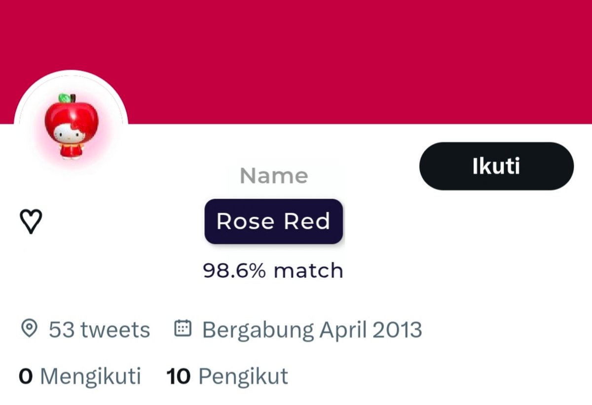 [BA only] GIVEAWAY acc header warna rose red

mau dipake buat pribadi boleh, mau dijual juga boleh yg penting bermanfaat buat winnernya. follow aku &amp; repost twit ini aja. goodluck♡

#zonauang