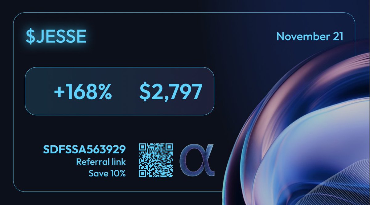 AlphaPulse_Dex's tweet image. Silent flow appeared on $JESSE, our system reacted instantly.

Final outcome: 19.7 SOL  — efficient and precise.

This allocation now supports newcomers joining the project.

Want in? Follow, like, drop your wallet.
