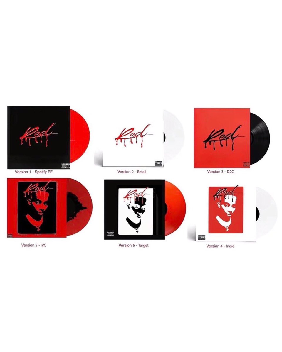 👤 PLAYBOI CARTI 💿 WHOLE LOTTA RED 5TH ANNIVERSARY VINYL