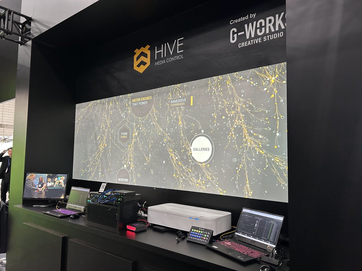 arkventures_inc's tweet image. 最終日も宜しくお願い致します！
#InterBee #ROEVisual #Brompton #MEGAPIXEL #DISGUISE #HIVE #VENTANA #DISPLAX #waterbirdsystems #gworks #sitev #RAID