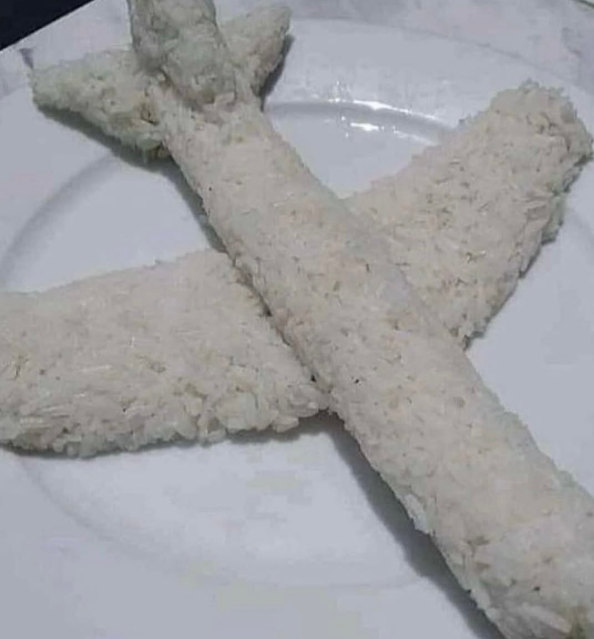 I ordered plain rice