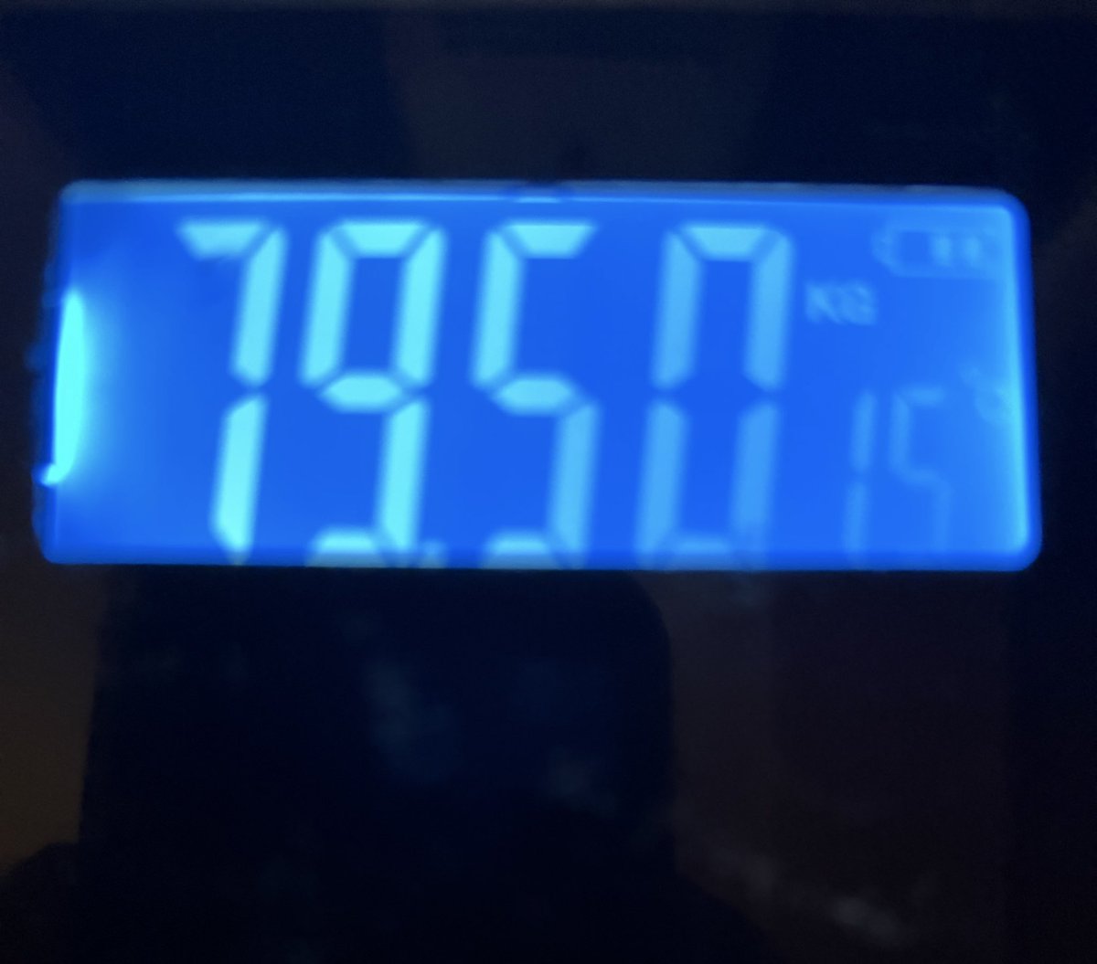 5年ぶりの79キロ代