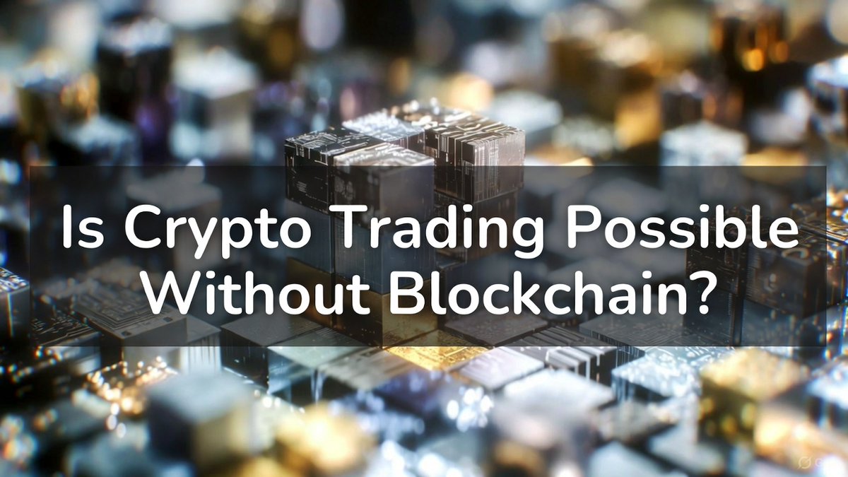 therealFinanceX's tweet image. Yes—crypto trading can exist without blockchain, but it loses its core advantage: decentralized, trustless verification. 🔍 Without blockchain, it&apos;s just digital assets managed by a central authority, not true cryptocurrency. 💡 #FinanceX #CryptoInsights #DigitalEconomy