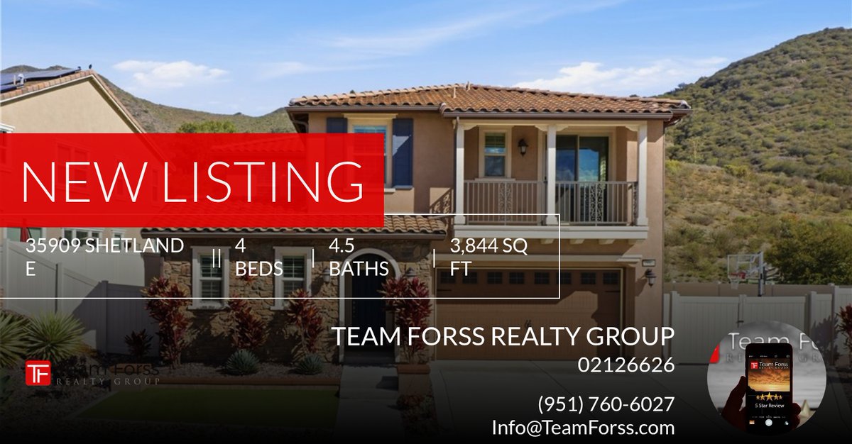 📍 New Listing 📍 Take a look at this fantastic new property that just hit the market located at 35909 Shetland E in Fallbrook. Reach out here or at (951) 760-6027 for more information

teamforss.com homeforsale.at/35909_SHETLAND…