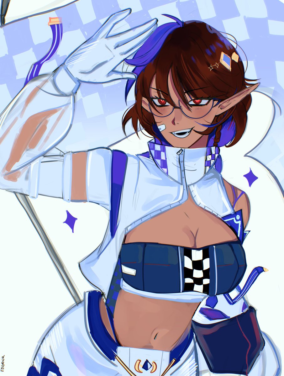 Thought id get a quick sketch to celebrate my new outfit by the amazing <a href="/edgrnr/">🕷️ Add ♱</a> he made me so hot!!! I love his art!!!
#lunerart #vtuber #VTuberUprising #ENVtuber