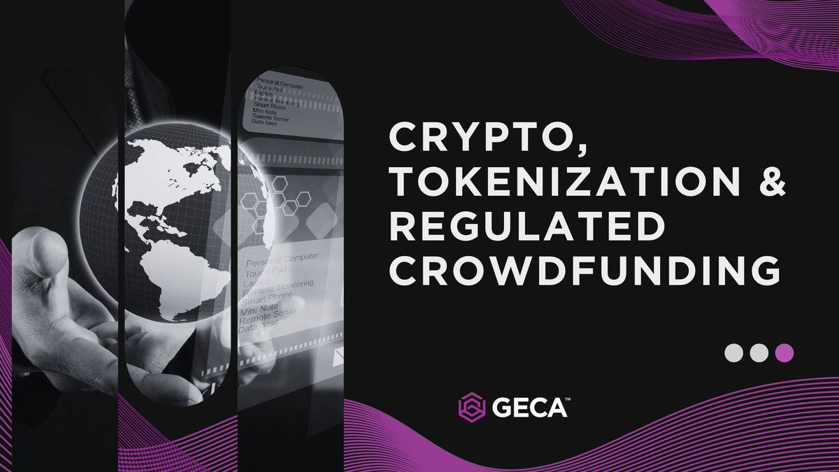 GecaOrg's tweet image. CfPA Summit 2025 explored crypto, tokenization roles in regulated crowdfunding. Industry examined infrastructure opportunities within compliance frameworks.

Full analysis here:👉   thegeca.org/blogs/crypto-t…

#Tokenization #Crowdfunding #CfPA
