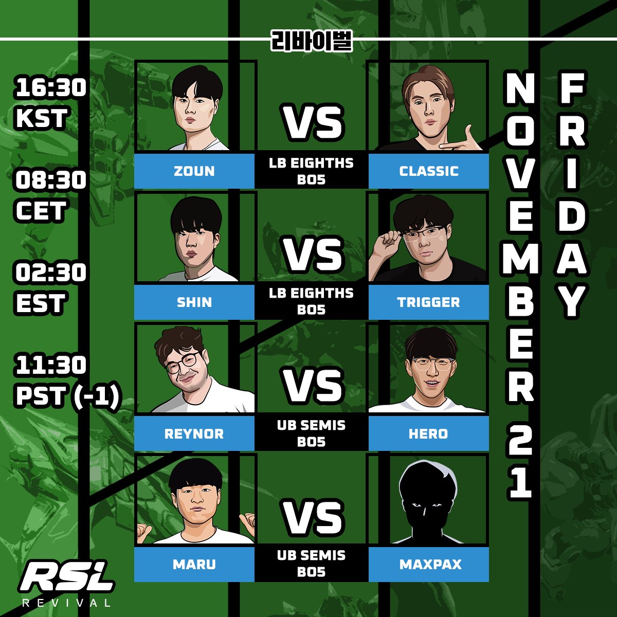 ReviveSC2's tweet image. We are plowing through the playoffs with day 2 just around the corner! 👇👇