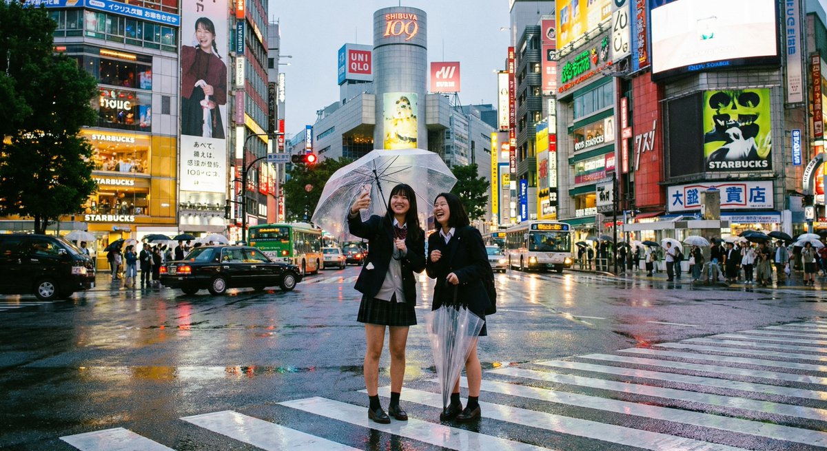 graphics_ai's tweet image. Nano banana proすごーい😍
まだちょっと文字おかしなとこあるけど、
渋谷だ⭐️

#nanobananapro