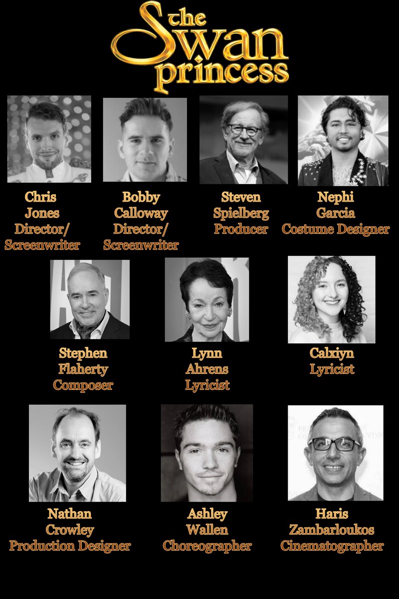 HackersSuckASS's tweet image. Just me making a fan-cast for the production team for a live-action remake of The Swan Princess. Did I make myself the director/screenwriter (Along with my friend, @bobbyiceman)? Yes!

#Fancast #fancasting #theswanprincess #swanlake #swanprincess #Stevenspielberg #musical #remake