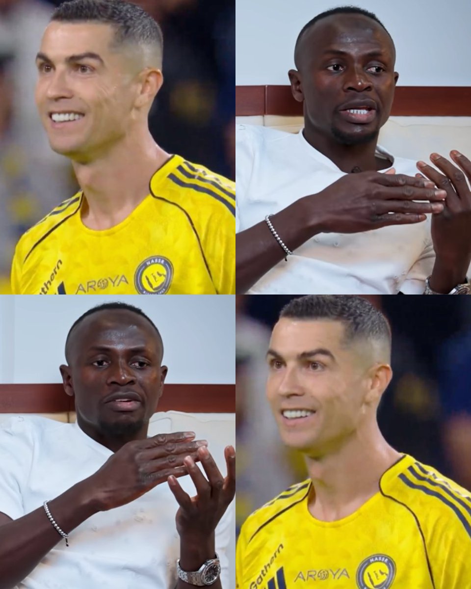 — SADIO MANÉ: (RIO FERDINAND PRESENTS): "¿Cristiano Ronaldo? Wow. No lo conocía, pero leía y veía en TV cosas sobre su dedicación, su mentalidad y su profesionalismo. Cuando llegue aquí (Arabia Saudita) fue exactamente lo que vi. Es increíble. Incluso con 41 años, puedes ver eso.