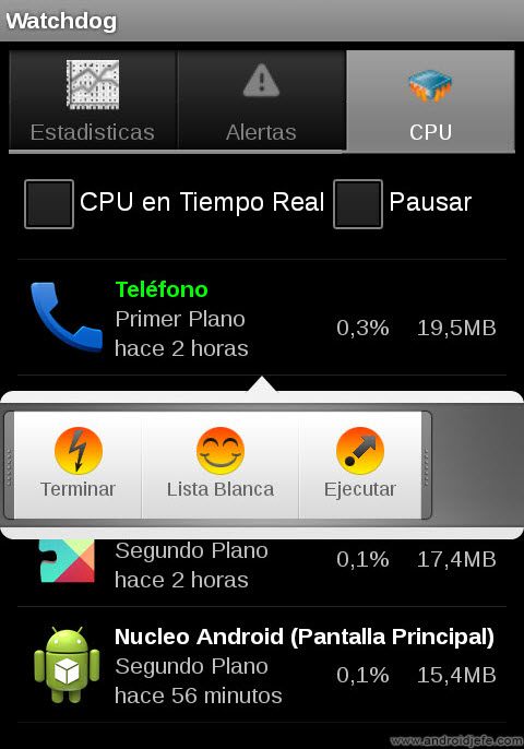 AndroidJefe's tweet image. 🔍⚡ Descubre qué app está MATANDO tu batería (en segundos)
Tu cel se pone lento de la nada? Watchdog te revela al culpable.
Esta app monitorea qué apps abusan del CPU en segundo plano. Te alerta cuando una se pasa de lista.

👉 androidjefe.com/watchdog-consu…