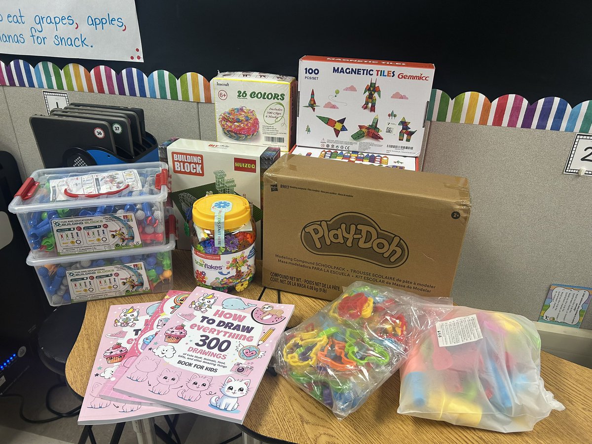 Thank you, <a href="/cmepto/">CMEPTO</a>, for all the wonderful indoor recess activities for our <a href="/CME_Tigers/">Colony Meadows</a> 3rd grade friends!