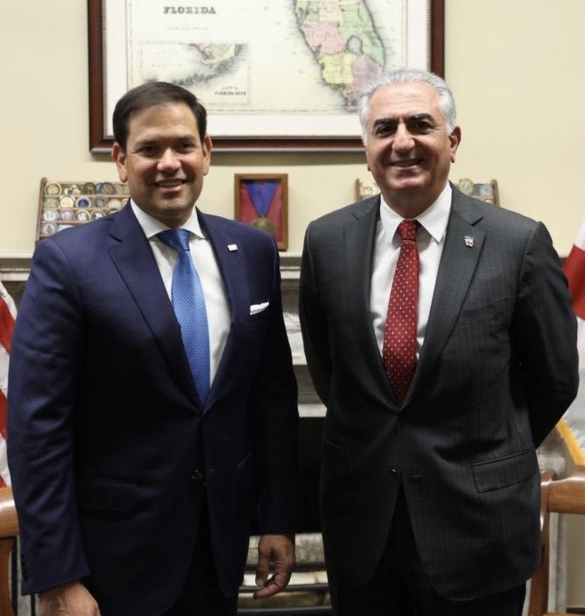 king_fishpoet's tweet image. Dear @SecRubio who is running @USABehFarsi account? Seems a little suspicious at this point how this account keeps pushing the Islamic regime mouthpieces like Tajzadeh and Mohammadi that the Iranian people have been calling out as regime controlled opposition.

Iranian people do…