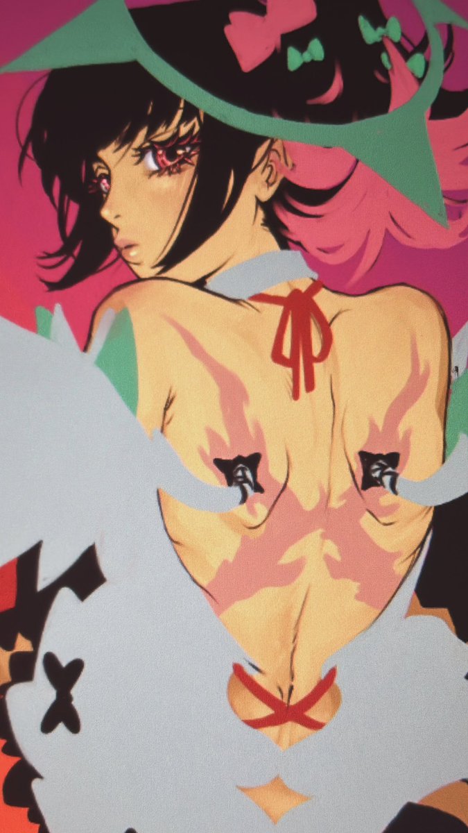 Wip ~ my fav angel of delusion ♥️ I’m so intrigued by her scar and wings