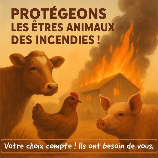 Avez-vous signé la #pétition de Droit animalier Québec (DAQ) pour prévenir les incendies dans les bâtiments d’élevage? C'est ici -> daq.quebec/incendies/#pet…