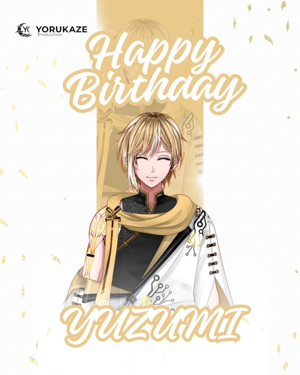 Happy Birthday, <a href="/Yuzumi_Ch/">Yuzumi 🍋【Yorukaze】</a>! 🍋 🎉 
Enjoy your special day to the fullest! 🥳