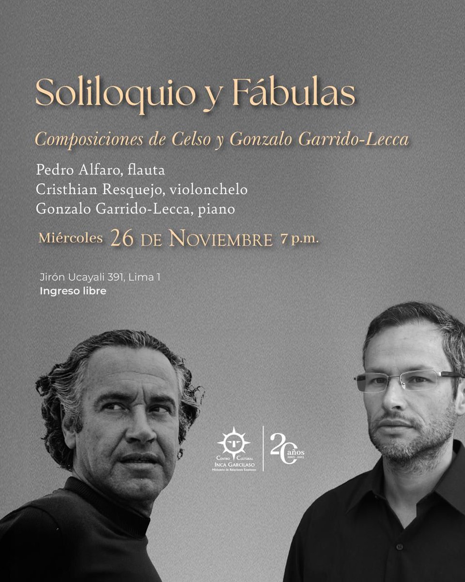 Centro Cultural Inca Garcilaso del MRE del Perú tweet media