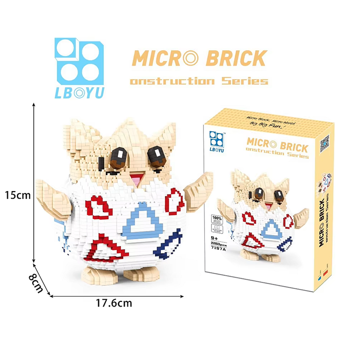 AllGoodsManual's tweet image. How to Building Blocks Pokemon Togepi No.7197A Instructions
youtu.be/uHL9OAZZqHw
LBOYU Building Blocks - Pokemon Togepi No.7197A
Pieces : 2260pcs
#Assembly #LBOYU #MicroBlock #MiniBlock #NanoBlock #No_7197A #Pokemon #Togepi