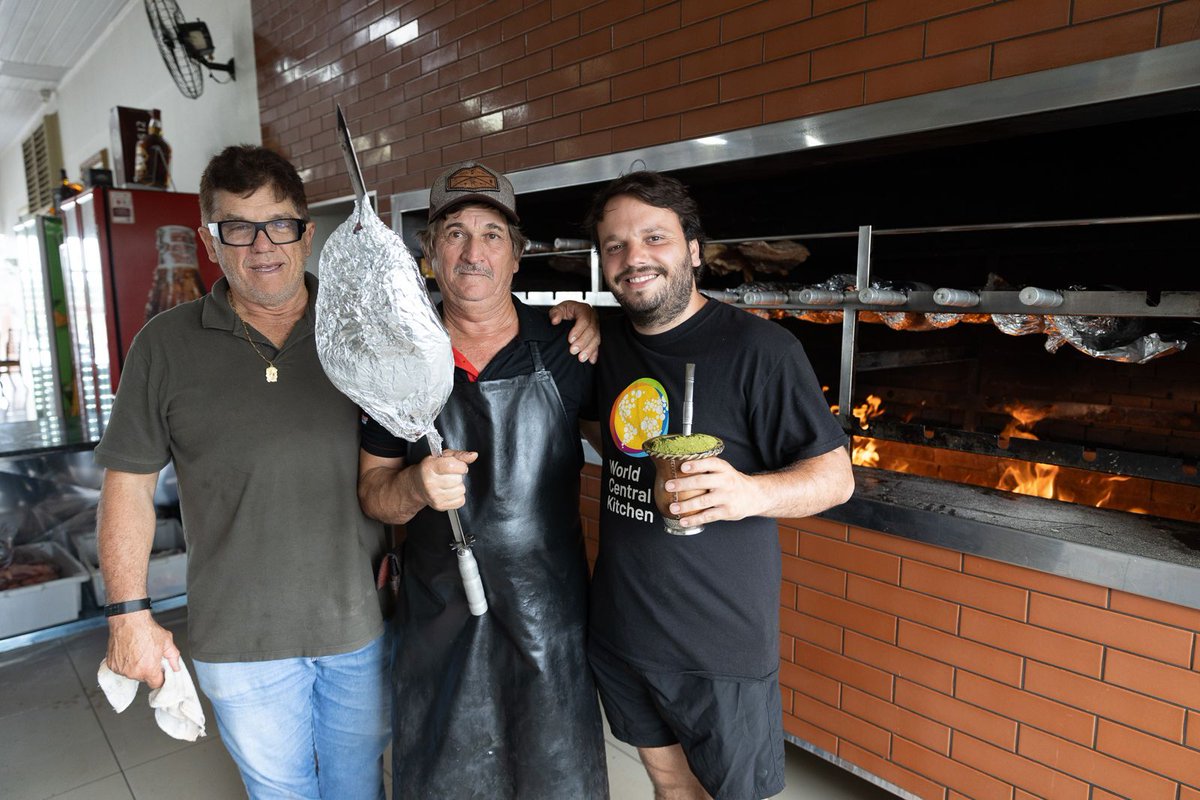 WCKitchen's tweet photo. Meet Lucas, who helps manage WCK’s #ChefsForBrazil restaurant partnerships. He works closely with local restaurants to ensure their teams prepare enough hot meals for communities recovering from the rare and devastating tornado. As a chef himself, he also helps make sure the meals are comforting and full of local flavors.