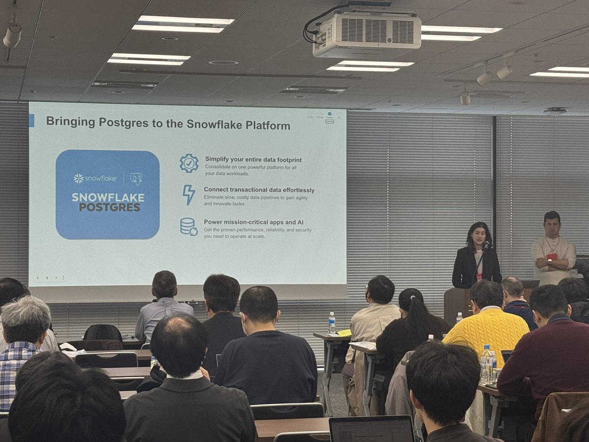 kkkida_twtr's tweet image. #SnowflakePostgres PuPr Soon！
 #PGCon2025